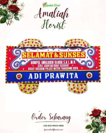 Papan Bunga Ucapan Selamat Pucakwangi